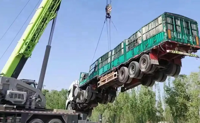 磴口道路脱困救援案例